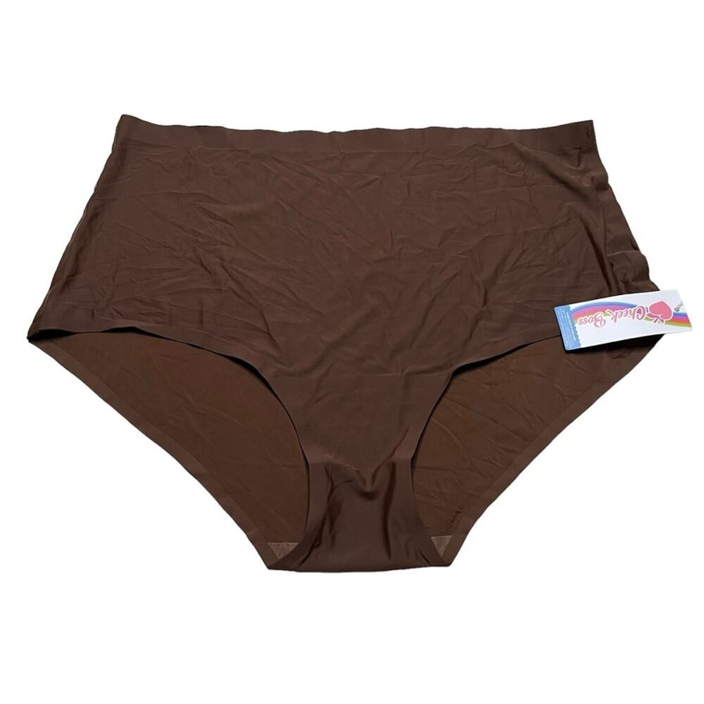 Cheek Boss Brief Panty Size 2XL brown